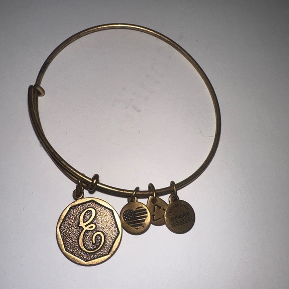 Alex and Ani letter E bracelet. - Picture 1 of 3